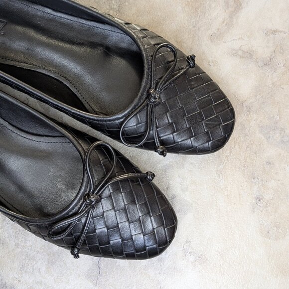 NEW Schutz 'Arissa' Woven Leather Flats (size 6.5) - Picture 7 of 12
